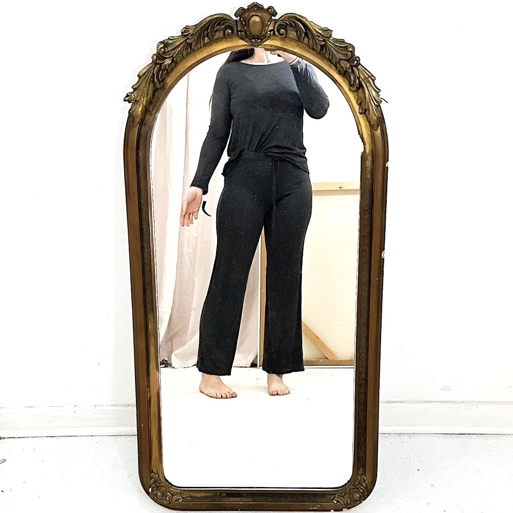 Natori Sleep/Lounge Set Grey Modal‎ Crewneck Thin Soft - Size Medium